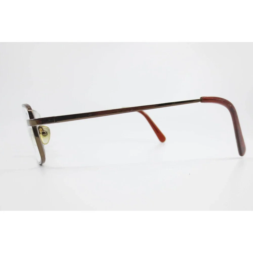 Hilco SG302 BRNZ Bronze Metal Rectangular Safety Glasses Frames 52-19-140